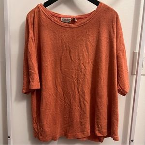 Vintage Stefano Coral Silk tee shirt